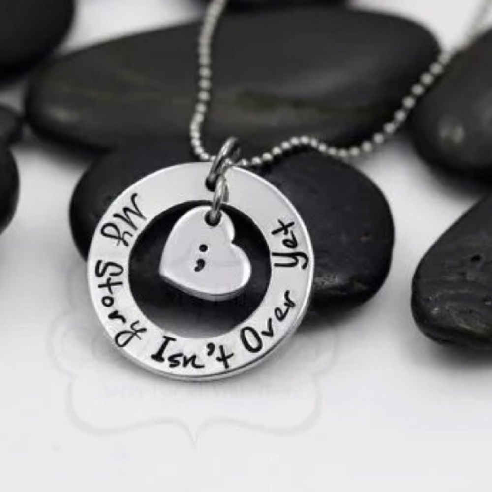 My Story Isn’t Over Yet Pendant Necklace
